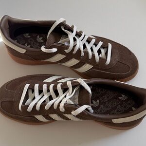 Adidas Spezial Brown Suede Sneakers, 8.5 women's, worn once!